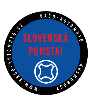 Merch samolepka - Slovenská pomsta